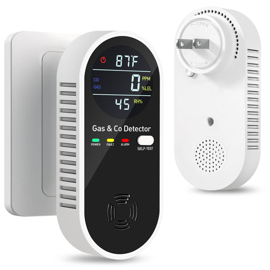 Portable Carbon Monoxide Detector 4-in-1