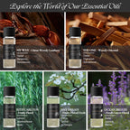 Scent Dinbor MY WAY fragrance oil 500ml (16.9 fl oz) with black packaging — cedar, bergamot and sandalwood, grounding warm timeless